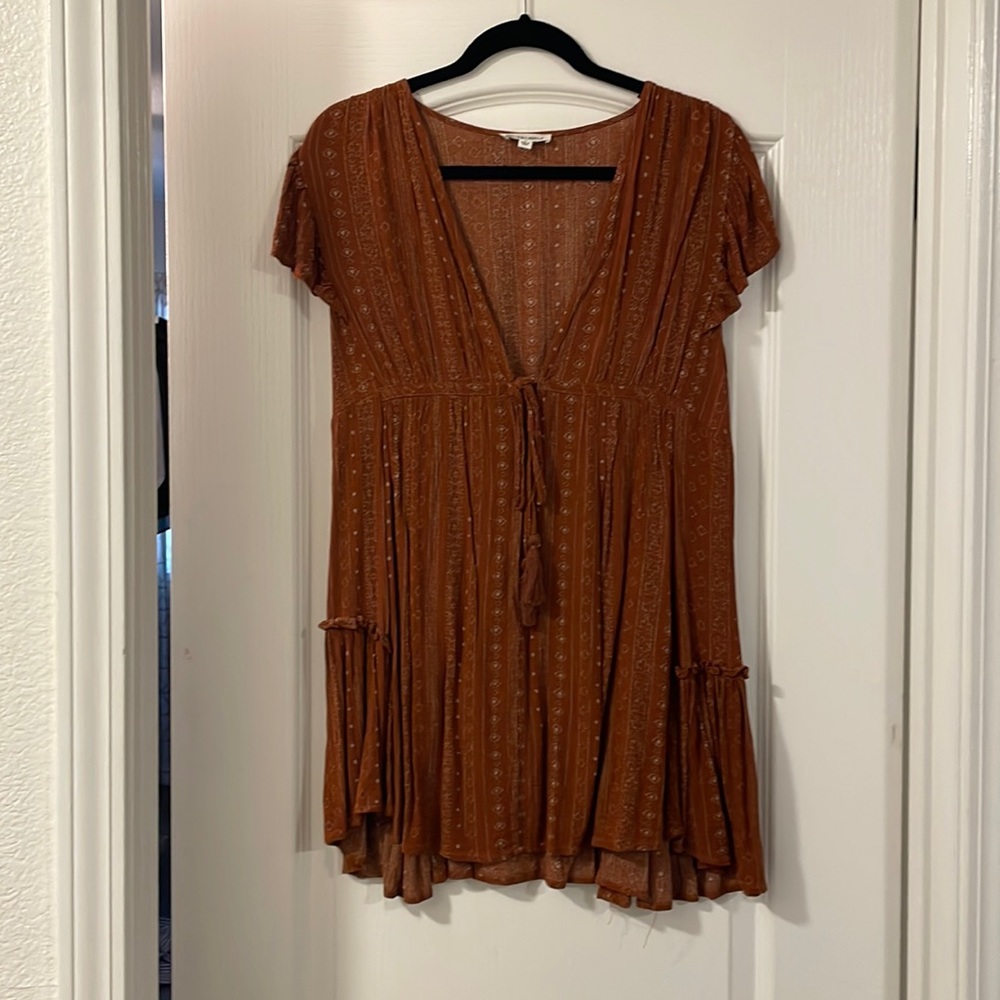 Burnt Orange Dress